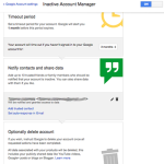 google inactive